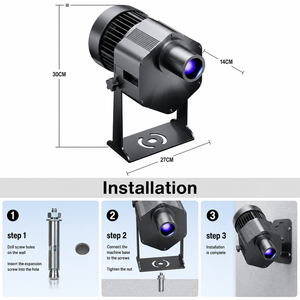 Outdoor Advertising <b>Lights</b> Multi-Picture Pattern Rotating Switching Gobo <b>Projector</b> Four-Picture Projection Advertisement <b>Light</b> - Product Image 3