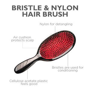 <span class=keywords><strong>Brosse</strong></span> Coiffante Démêlante Antistatique Personnalisée LOGO, <span class=keywords><strong>Brosse</strong></span> à <span class=keywords><strong>Cheveux</strong></span> pour Extensions, <span class=keywords><strong>Poils</strong></span> <span class=keywords><strong>de</strong></span> <span class=keywords><strong>Sanglier</strong></span>, <span class=keywords><strong>Brosse</strong></span> Massage Démêlante pour Femmes - Product Image 4