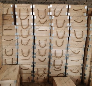 Ensemble de <span class=keywords><strong>9</strong></span> casseroles en fonte pré-culottées écologiques classiques pour le camping, avec coffret en bois - Product Image 2