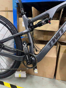Bicicleta de Montaña <span class=keywords><strong>MTB</strong></span> de 29 Pulgadas con Cuadro de Fibra de Carbono y Suspensión Completa, 1x12 Velocidades, Horquilla de Aleación de Magnesio SX EAGLE, Ruedas de Aluminio - Product Image 2