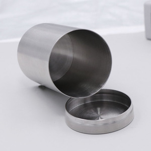 Stainless Steel <b>Tea</b> Storage Canister Portable Travel Size Minimalist Design Coffee <b>Tea</b> Accessories - Product Image 4