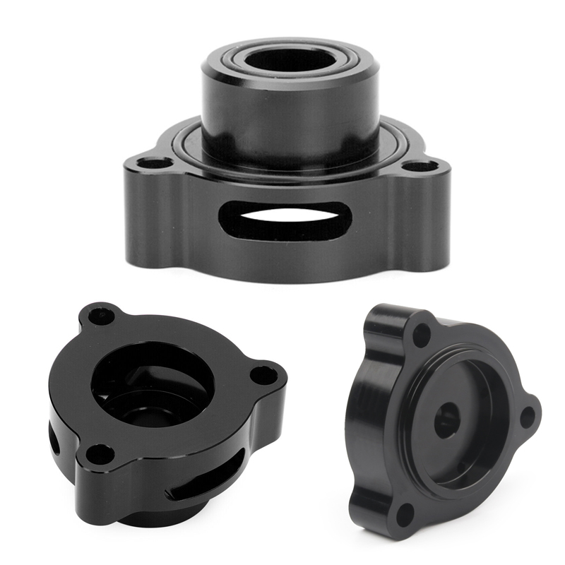 Пользовательский Cnc 6061 7075 T6 Заготовка алюминиевый обработанный турбо выдувной Клапан адаптер Cnc точная обработка услуги фрезерования деталей