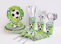 Assiettes en papier jetables ovales à fleurs, style américain, pour fête, vente chaude transfrontalière