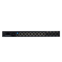 CX4800 Procesador de audio 4 en 8 salidas Software original Rack de unidad de audio profesional Altavoz profesional, accesorios y piezas de audio