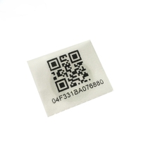 GSC 13,56 MHz PET RFID Etiqueta inteligente ISO15693 Chip Imprimible Código QR Etiqueta de papel NFC