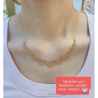 Collier ras-de-cou en or 18 carats avec motif cœur délicat, fabrication exquise, accessoire de mode de luxe pour femmes modernes, mariage MGTC