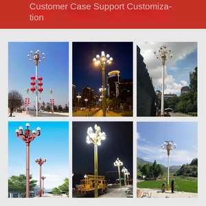 Lampes LED Magnolia d'extérieur IP65 5000K Lumière du jour avec détecteur de mouvement Garantie 10 ans Grandes lampes pour l'éclairage paysager des projets municipaux - Product Image 2