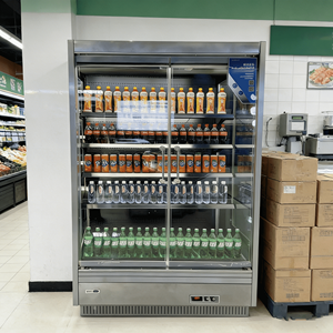 Frigorifero Commerciale Verticale con Porta in Vetro Personalizzabile per Bevande e Bibite - Product Image 2