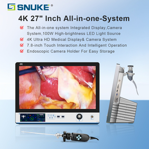 Système d'endoscopie vétérinaire tout-en-un 4K UHD, unité d'imagerie médicale portable, source de lumière LED, écran tactile LCD 15,6 pouces, stockage USB - Product Image 3