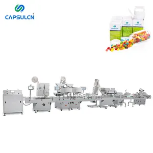 Automatic Tablet Pill Bottling Line Counting Bottling Line