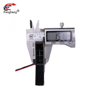 DC 12V 24V 75mm 75*75*15mm 2500/3500 tr/min Double roulement à billes ventilateur centrifuge sans brosse 7515