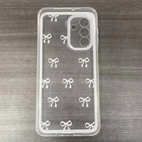 Pour Samsung A17 A07 A16 A06 A05 Espace TPU Téléphone étui pour TECNO Spark 40 POP10 Camon40 Bowknot Conception Protection Couverture de Téléphone