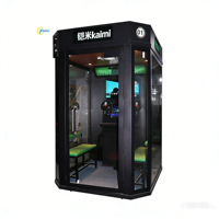 Kaimi Machine à chant en libre-service à monnayeur, Mini KTV, Bar à chant, Jukebox avec garantie d'un an, Support espagnol, Utilisation à domicile et en centre commercial