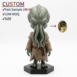 Statuetta Bobblehead di Cthulhu in Resina Personalizzata, Statua Mitologica Horror Artigianale, Figura di Mostro per Collezioni Esclusive - Product Image 6