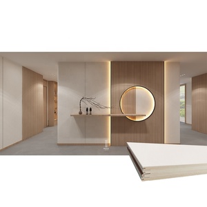Tableros de pared gris de supermercado WPC SPC PVC <span class=keywords><strong>teatro</strong></span> de área pública para panel de pared de sala de dibujo - Product Image 3