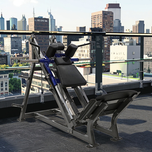 Máquina de Hack <span class=keywords><strong>Squat</strong></span> Comercial Kaishi HM-2046 de Aço Inoxidável com Função Dupla e Carga de Anilhas, com Sistema de Segurança para Pernas, Capacidade de 1.6T e Suporta Usuários de até 200kg - Product Image 6