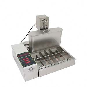 Machine à beignets commerciale à 6 rangées, équipement de friture automatique pour beignets, machine automatique de fabrication de mini-beignets - Product Image 6