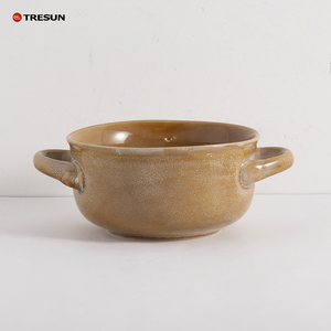 แก้วเซรามิกสไตล์นอร์ดิกสั่งทำขายส่ง ถ้วยเคลือบสีหิน ชามซุปเซรามิกเคลือบรีแอกทีฟ - Product Image 6