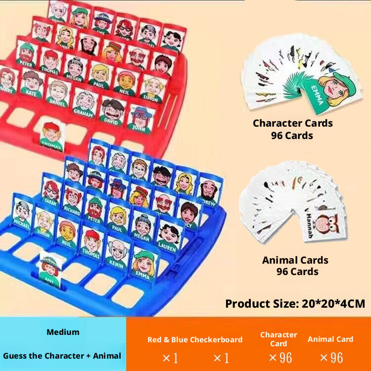 Guess Who & Animals [English Color Box]