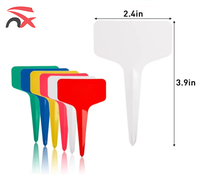 Marqueurs de jardin en plastique imperméables en forme de T, taille personnalisée, fabrication professionnelle, étiquettes pour plantes, pour l'identification
