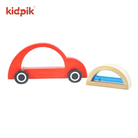 Voiture sensorielle en bois massif, jouet éducatif Montessori pour bébés et tout-petits, approvisionnement en gros transfrontalier