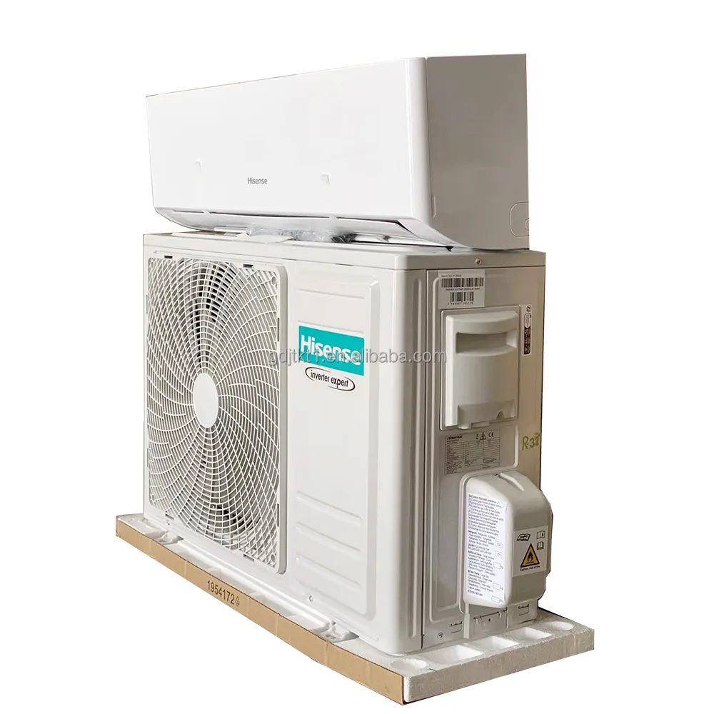 2023 Hisense 12000BTU ใหม่กระบวนการ1.5HP ออกแบบที่กำหนดเองที่มีคุณภาพสูงลดกระหน่ำทนทานเสียงรบกวนต่ำท่อแยกเครื่องปรับอากาศ