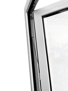 Nhà Máy Giá Trắng <span class=keywords><strong>uPVC</strong></span>/PVC hồ sơ nhựa khuôn cửa sổ với màn hình bay - Product Image 4