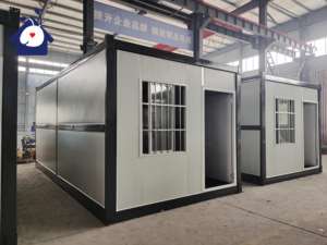 La maison pliable portative de maison de conteneur se pliante assemblée rapide avec l'usine de fenêtre de porte fournissent la maison à vendre du fournisseur de la Chine de la Chine - Product Image 2