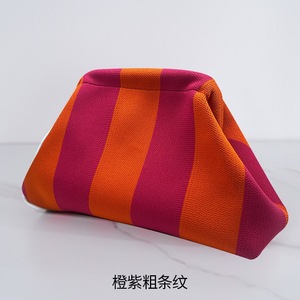 Sacs à main en crochet tissé pour femmes, pochettes de plage, pochettes bouffantes, sacs nuage froncés, trousses de maquillage pour femmes, <span class=keywords><strong>sac</strong></span> tendance - Product Image 2