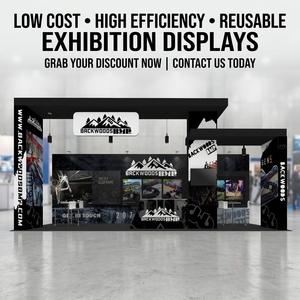 Panel de PVC Personalizable con Laminado de Tela de Aluminio, Panel <span class=keywords><strong>Sinatra</strong></span>, Diseño Variable, Equipo para Stand de Exhibición en Ferias Comerciales - Product Image 2