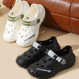 Nuevas zapatillas y zapatos de cueva para el verano de los hombres Antideslizante Suela gruesa Sensación de paso El vadeo puede estar mojado y no oler los pies - Product Image 2