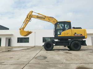 SHANTUI SW150 Wielgraafmachine-4WD Multi-Modus 0,6m³ Graafcapaciteit voor Weg- en Gemeentehouding - Product Image 4