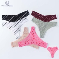 Sous-vêtements pour femmes en gros OEM, logo personnalisé, taille fine, grande taille, string, culotte pour jeune fille, style quotidien, sans couture, taille basse