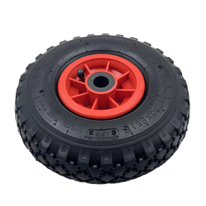 <span class=keywords><strong>Roue</strong></span> personnalisée d'usine de <span class=keywords><strong>roue</strong></span> de pneu en caoutchouc <span class=keywords><strong>gonflable</strong></span> pneumatique de 10 pouces 10*3.00-4 - Product Image 2