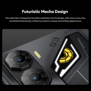 Version globale <span class=keywords><strong>Nu</strong></span> bia Neo 3 5G 6000mAh batterie longue durée 6.8 FHD + trou 120Hz 1000nit Luminance 50M NFC téléphone portable 5G - Product Image 2