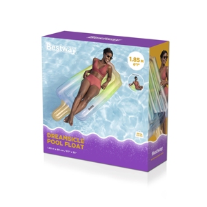 <span class=keywords><strong>Bestway</strong></span> 43161 Dreamsicle Materassino <span class=keywords><strong>Gonfiabile</strong></span> Galleggiante - Materiale PVC Capacità 100kg Facile da Gonfiare e Riporre - Product Image 6