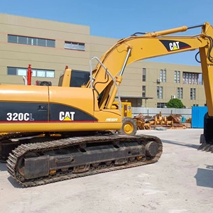 For 320CL Track Excavator 20 Ton Yellow Hydraulic PLC <b>Controlled</b> Cummins Engine Digging Machine with Pump Gearbox Bearing - Product Image 6