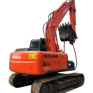 Mini-excavatrice sur chenilles Hitachi ZX120 d'occasion japonaise avec moteur, pompe et composants de roulement haute puissance de creusement à vendre - Product Image 1