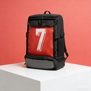 Zaino Sportivo da Basket per Ragazzi in Nylon con Chiusura a Cerniera, Grande Capacità, <span class=keywords><strong>Cintura</strong></span> con Cuscinetto d'Aria, Impermeabile - Product Image 1