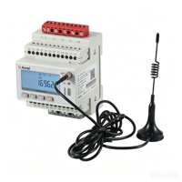Compteur d'énergie sans fil triphasé Acrel ADW300-WiFi sur rail DIN avec plateforme cloud IoT MQTT RS485 Modbus-RTU Classe 0.5 CE