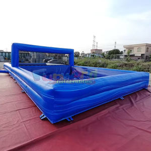 Terrain de volley-ball gonflable commercial pour événements aquatiques en plein air, jeux gonflables - Product Image 6