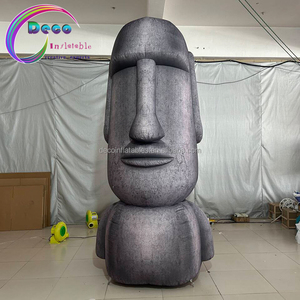 カスタマイズされたイベント装飾インフレータブル彫刻インフレータブル石神像 - Product Image 2