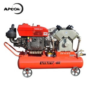 Compressore d'Aria <span class=keywords><strong>Diesel</strong></span> APCOM 8 Bar 185CFM, Compressore a Vite Portatile <span class=keywords><strong>per</strong></span> Miniera 14 Bar 550CFM con Ruote - Product Image 5