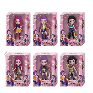 K-POP Figür Anime Kör Kutu Oyuncaklar Kpop Mira Rumi Zoy Handoffice PVC Oyuncak - Product Image 6