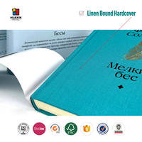 Juego de Libros Encuadernados en Tela Personalizados Profesionales |   Servicio de Impresión de Libros de Tapa Dura con Lomo Redondeado y Estampado en Dorado - Envío Global