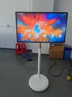 2025 yeni varış taşınabilir 27 ''32'' Totem sergi salonu ve canlı akışı için pil mobil Android ekran ile