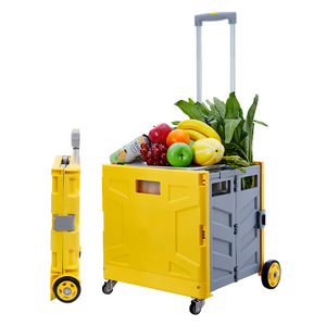 Carrito de Compras Plegable de <span class=keywords><strong>4</strong></span> <span class=keywords><strong>Ruedas</strong></span>, Económico, Pequeño, con Asiento, para Subir Escaleras, para Supermercado - Product Image 1
