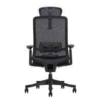 Fauteuil de bureau ergonomique pivotant et inclinable en mousse, avec soutien lombaire confortable, pour ordinateur, personnalisable, pour usage professionnel, vente en gros