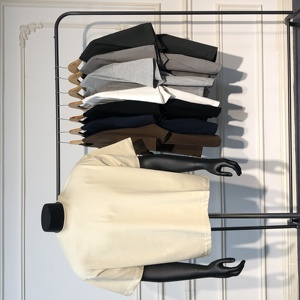 Poids lourd logo personnalisé 100% coton Boxy t-shirt Streetwear vêtements surdimensionné Boxy recadrée blanc uni chaud été t-shirt hommes - Product Image 1