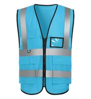 Gilets de sécurité à bandes réfléchissantes imprimées, vêtements de travail très demandés, vêtements de sécurité pour le bureau et les activités de plein air